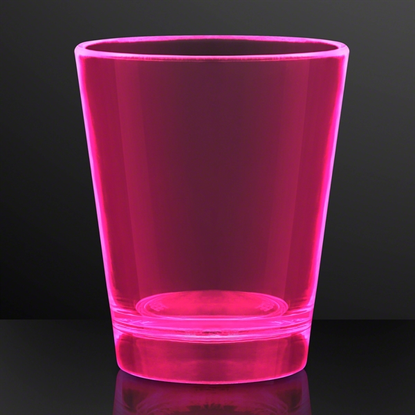 Blank or imprinted. 1.5 oz. UV Reactive Glow Shot Glasses... from ASI 34194 ALightPromos / Alight Promotional Products