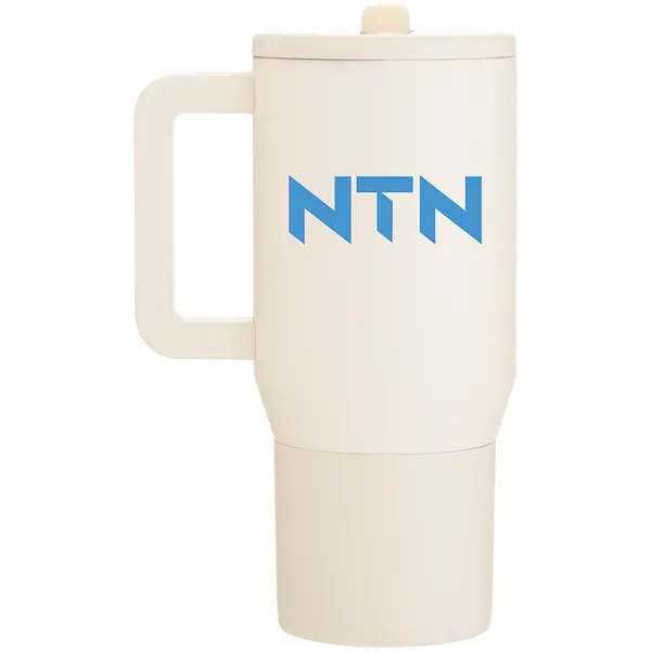 20 oz double wall 18/8 stainless steel thermal mug with copper... from ASI 51197 ETS Express, LLC