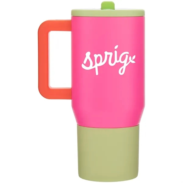 20 oz double wall 18/8 stainless steel thermal mug with copper... from ASI 51197 ETS Express, LLC