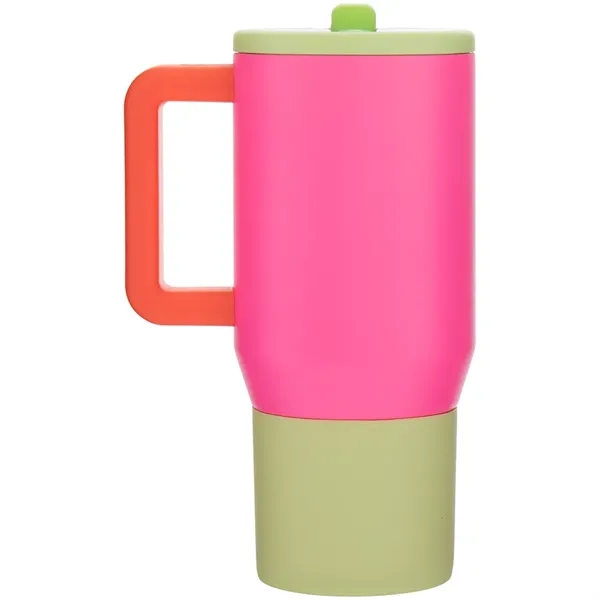 20 oz double wall 18/8 stainless steel thermal mug with copper... from ASI 51197 ETS Express, LLC