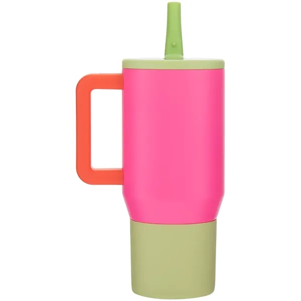 20 oz double wall 18/8 stainless steel thermal mug with copper... from ASI 51197 ETS Express, LLC