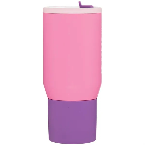 20 oz double wall 18/8 stainless steel thermal mug with copper... from ASI 51197 ETS Express, LLC