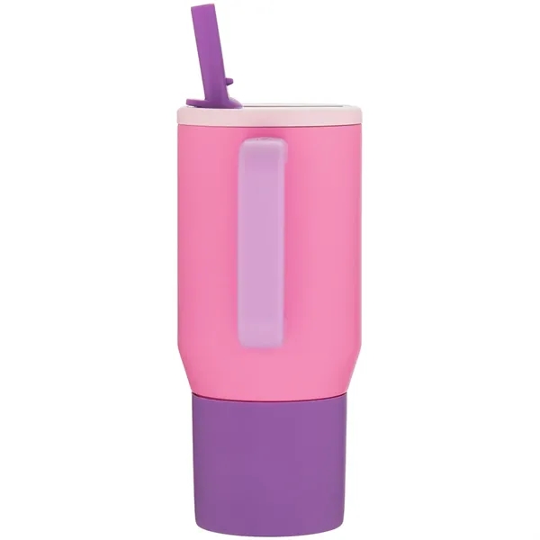 20 oz double wall 18/8 stainless steel thermal mug with copper... from ASI 51197 ETS Express, LLC