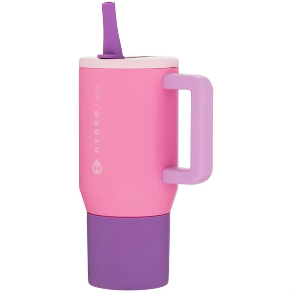 20 oz double wall 18/8 stainless steel thermal mug with copper... from ASI 51197 ETS Express, LLC