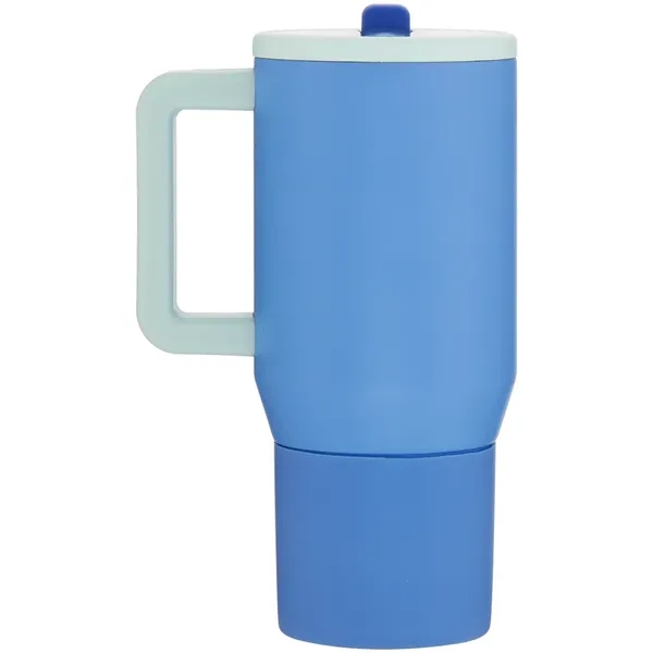 20 oz double wall 18/8 stainless steel thermal mug with copper... from ASI 51197 ETS Express, LLC