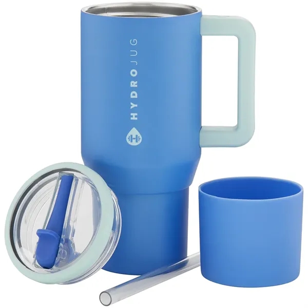 20 oz double wall 18/8 stainless steel thermal mug with copper... from ASI 51197 ETS Express, LLC