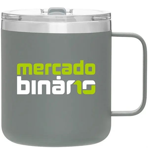 12 oz double wall stainless steel thermal mug with copper vacuum... from ASI 51197 ETS Express, LLC