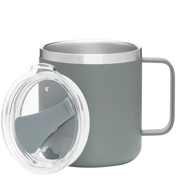 12 oz double wall stainless steel thermal mug with copper vacuum... from ASI 51197 ETS Express, LLC