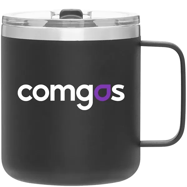 12 oz double wall stainless steel thermal mug with copper vacuum... from ASI 51197 ETS Express, LLC
