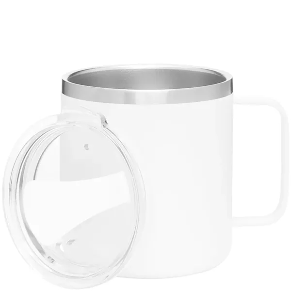 12 oz double wall stainless steel thermal mug with copper vacuum... from ASI 51197 ETS Express, LLC