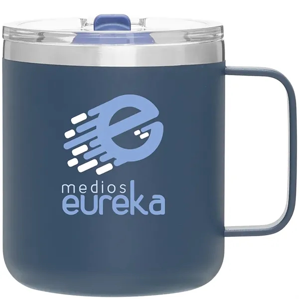 12 oz double wall stainless steel thermal mug with copper vacuum... from ASI 51197 ETS Express, LLC