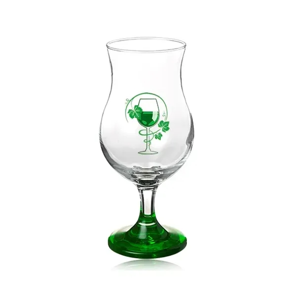 15 oz. hurricane glass with customization.... from ASI 39552 BEL Promo