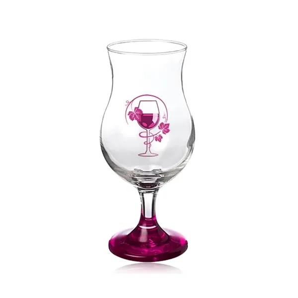 15 oz. hurricane glass with customization.... from ASI 39552 BEL Promo