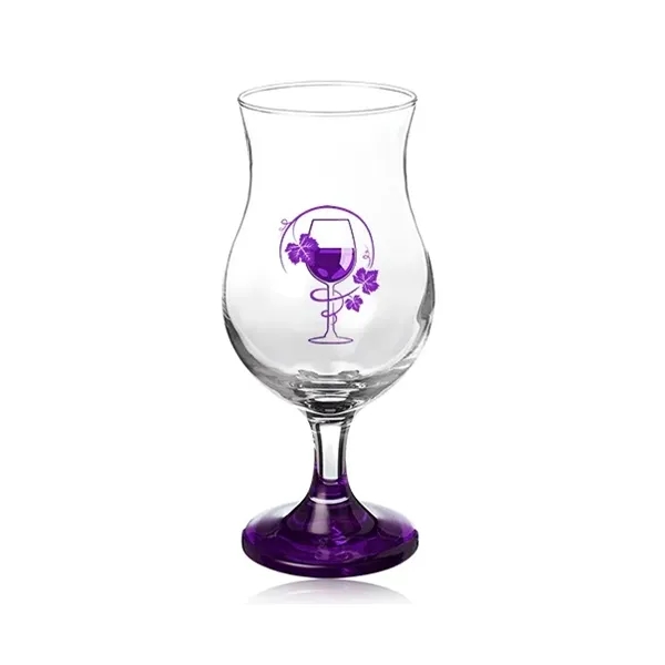 15 oz. hurricane glass with customization.... from ASI 39552 BEL Promo