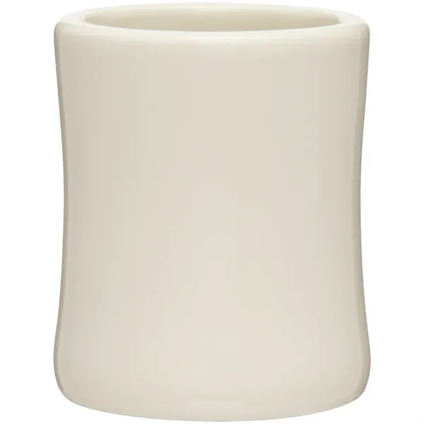 10 oz ceramic mug with handle and a glossy colored exterior... from ASI 51197 ETS Express, LLC