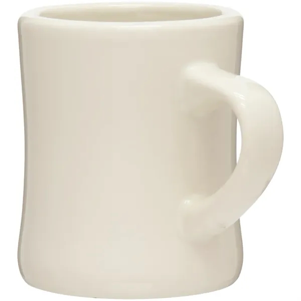 10 oz ceramic mug with handle and a glossy colored exterior... from ASI 51197 ETS Express, LLC