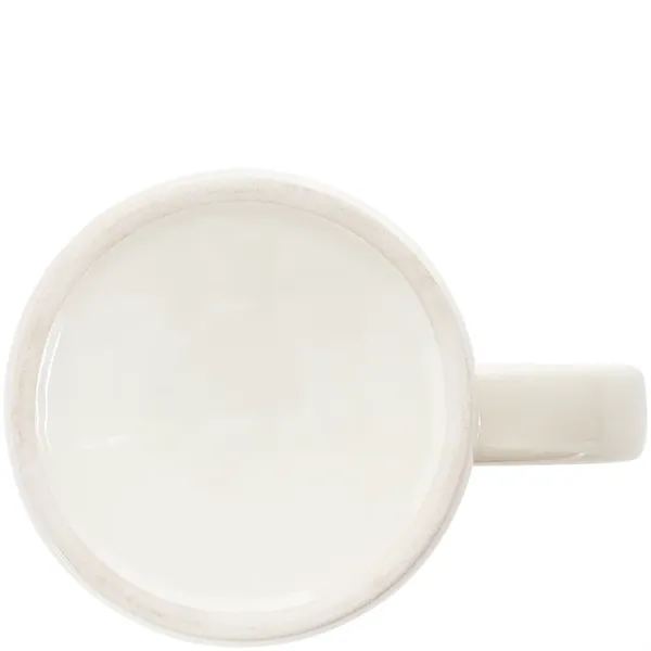 10 oz ceramic mug with handle and a glossy colored exterior... from ASI 51197 ETS Express, LLC