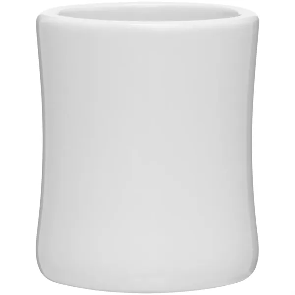 10 oz ceramic mug with handle and a glossy colored exterior... from ASI 51197 ETS Express, LLC