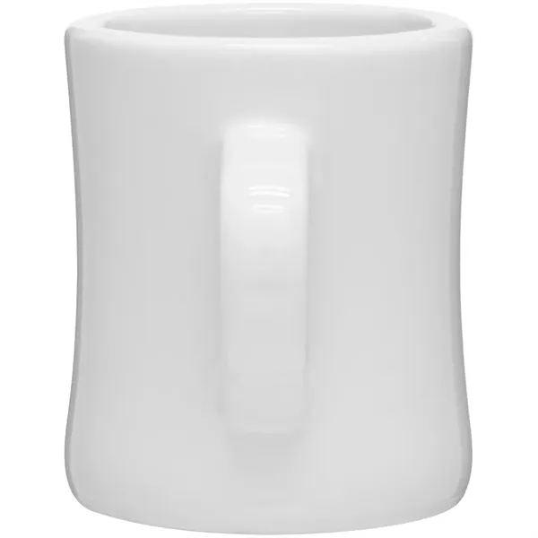 10 oz ceramic mug with handle and a glossy colored exterior... from ASI 51197 ETS Express, LLC