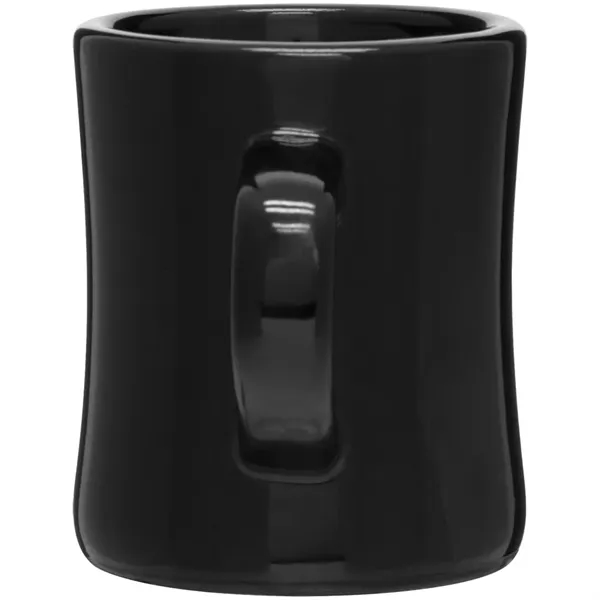 10 oz ceramic mug with handle and a glossy colored exterior... from ASI 51197 ETS Express, LLC