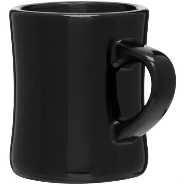 10 oz ceramic mug with handle and a glossy colored exterior... from ASI 51197 ETS Express, LLC