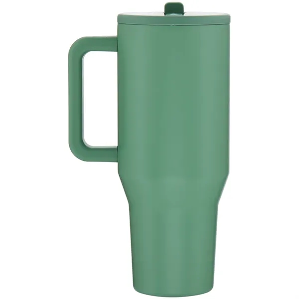 32 oz double wall 18/8 stainless steel thermal mug with copper... from ASI 51197 ETS Express, LLC