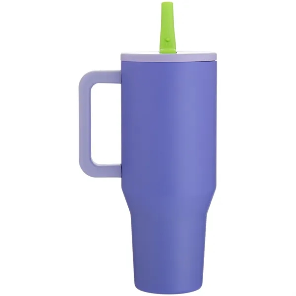 32 oz double wall 18/8 stainless steel thermal mug with copper... from ASI 51197 ETS Express, LLC