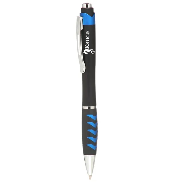 Ballpoint pen with racer design and silver clip.... from ASI 39552 BEL Promo