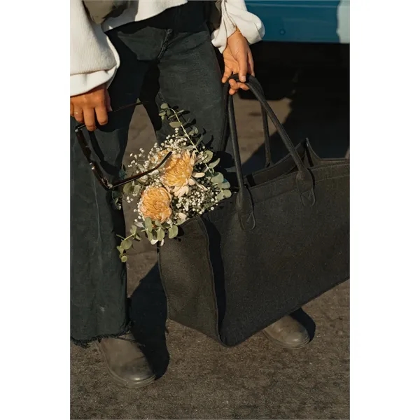 rPET felt shopping tote bag.... from ASI 56070 Gemline / Gemline®