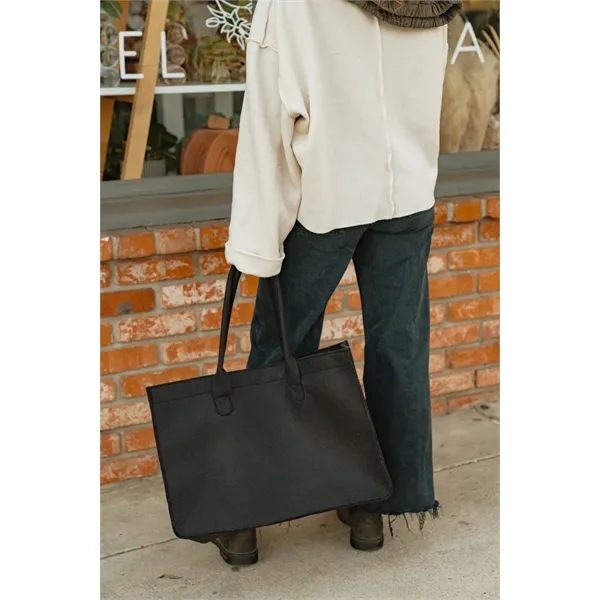 rPET felt shopping tote bag.... from ASI 56070 Gemline / Gemline®