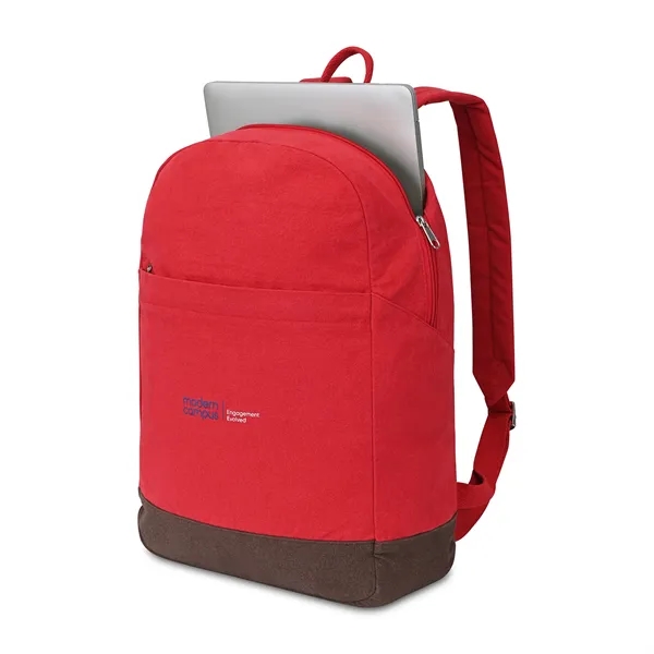 Laptop backpack made from 100% recycled materials.... from ASI 56070 Gemline / Gemline®