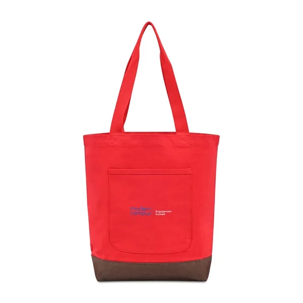16" x 15" x 5" recycled cotton tote with 25" shoulder... from ASI 56070 Gemline / Gemline®