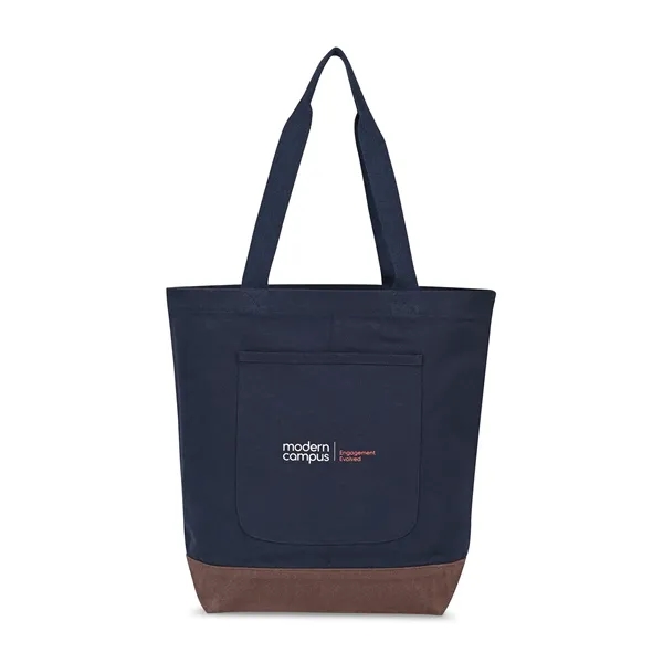 16" x 15" x 5" recycled cotton tote with 25" shoulder... from ASI 56070 Gemline / Gemline®