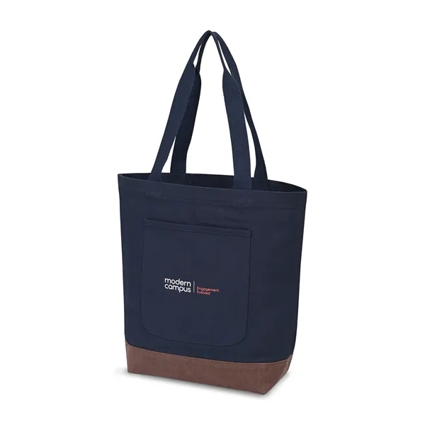16" x 15" x 5" recycled cotton tote with 25" shoulder... from ASI 56070 Gemline / Gemline®