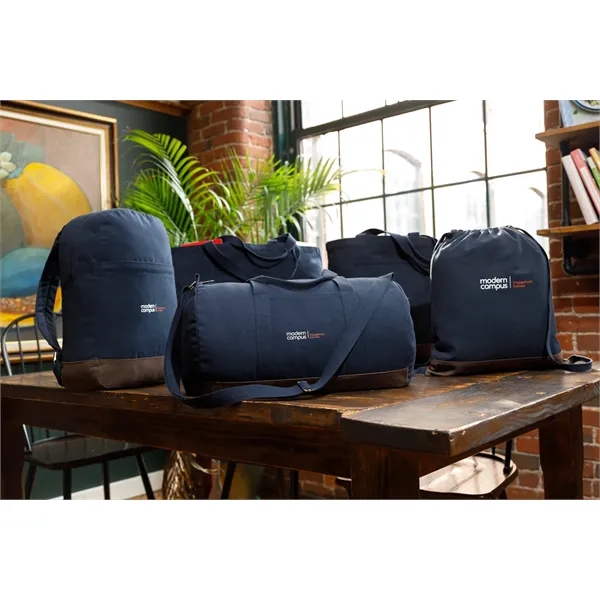 16" x 15" x 5" recycled cotton tote with 25" shoulder... from ASI 56070 Gemline / Gemline®