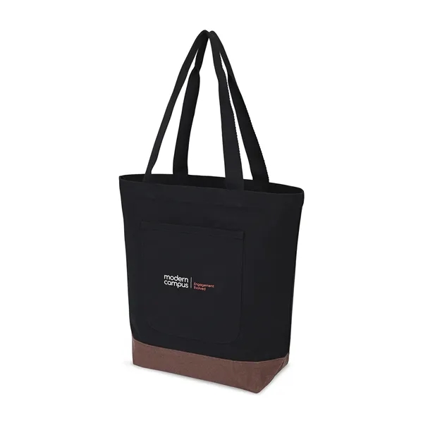 16" x 15" x 5" recycled cotton tote with 25" shoulder... from ASI 56070 Gemline / Gemline®