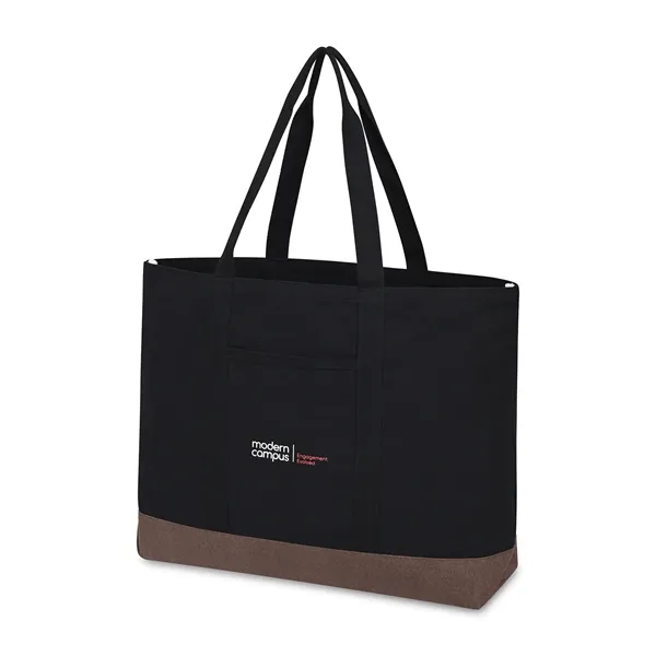 22"L x 15"H x 6"W carry-all tote bag made from recycled... from ASI 56070 Gemline / Gemline®