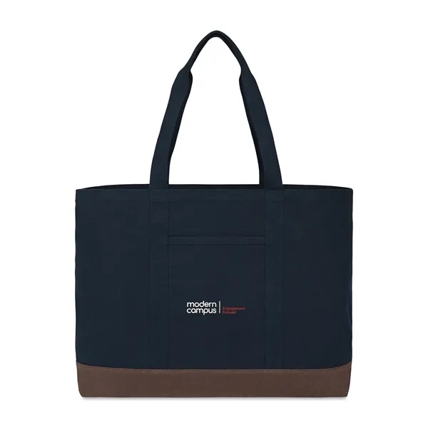 22"L x 15"H x 6"W carry-all tote bag made from recycled... from ASI 56070 Gemline / Gemline®