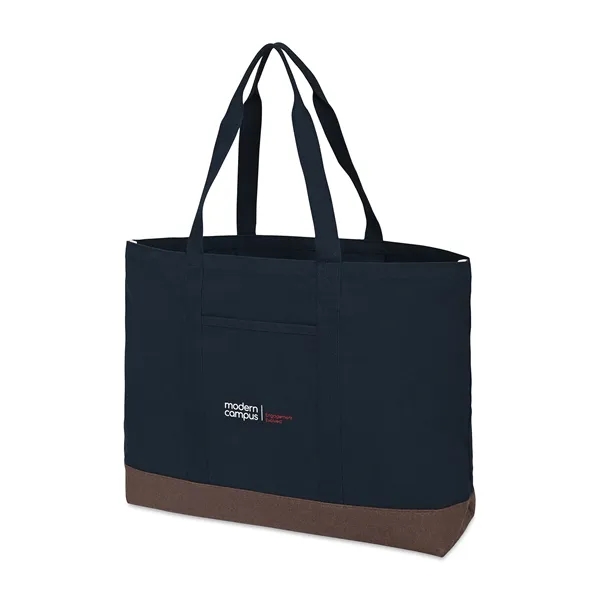22"L x 15"H x 6"W carry-all tote bag made from recycled... from ASI 56070 Gemline / Gemline®