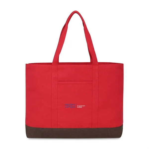 22"L x 15"H x 6"W carry-all tote bag made from recycled... from ASI 56070 Gemline / Gemline®