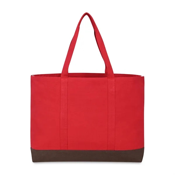 22"L x 15"H x 6"W carry-all tote bag made from recycled... from ASI 56070 Gemline / Gemline®