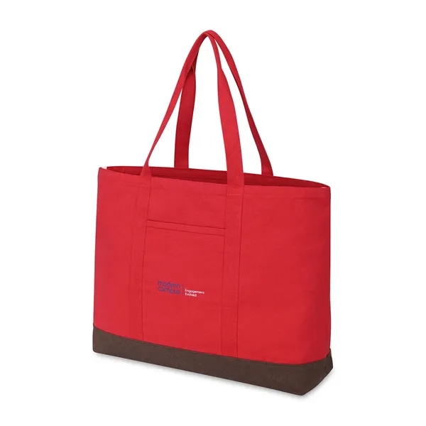 22"L x 15"H x 6"W carry-all tote bag made from recycled... from ASI 56070 Gemline / Gemline®