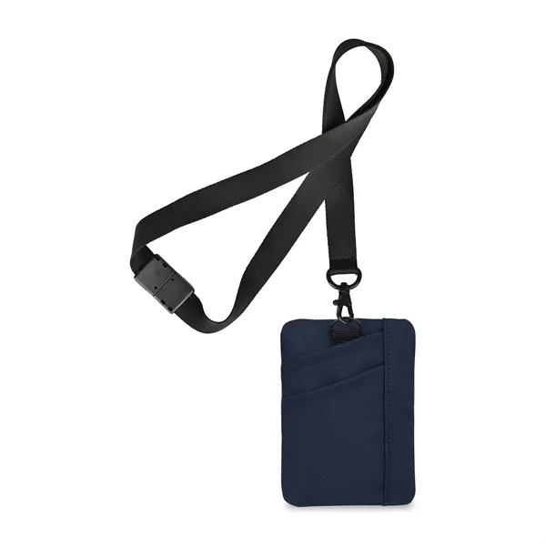 4"L x 5.5"H x 5"W ID pouch with 36" lanyard.... from ASI 56070 Gemline / Gemline®
