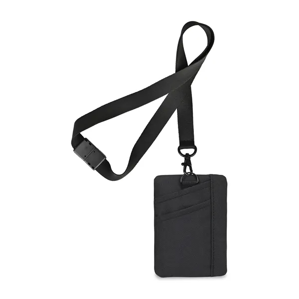 4"L x 5.5"H x 5"W ID pouch with 36" lanyard.... from ASI 56070 Gemline / Gemline®