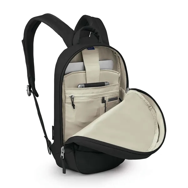 10.6"L x 15.4"H x 6.7"W backpack with J-zip front panel to... from ASI 56070 Gemline / Gemline®