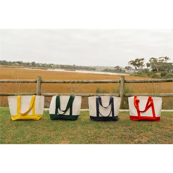 21.3"L x 14.6"H x 7.1"W canvas tote bag with spacious interior.... from ASI 56070 Gemline / Gemline®