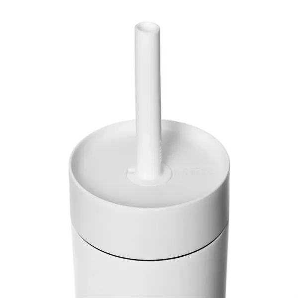 16 oz. bottle with twist-on threaded lid and flexible silicone straw.... from ASI 56070 Gemline / Gemline®