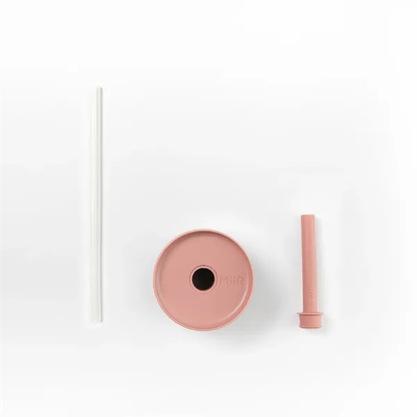 16 oz. bottle with twist-on threaded lid and flexible silicone straw.... from ASI 56070 Gemline / Gemline®