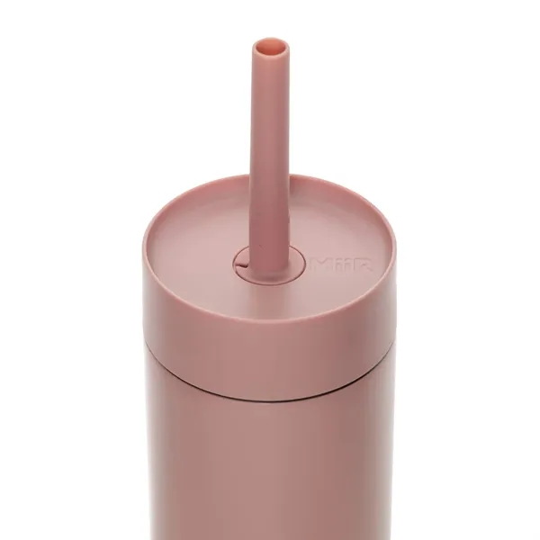16 oz. bottle with twist-on threaded lid and flexible silicone straw.... from ASI 56070 Gemline / Gemline®