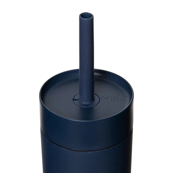 16 oz. bottle with twist-on threaded lid and flexible silicone straw.... from ASI 56070 Gemline / Gemline®